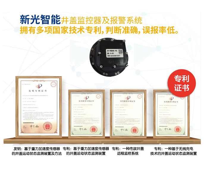 “偷不得” 的智能井蓋：異常移動自動報警，守護城市安全